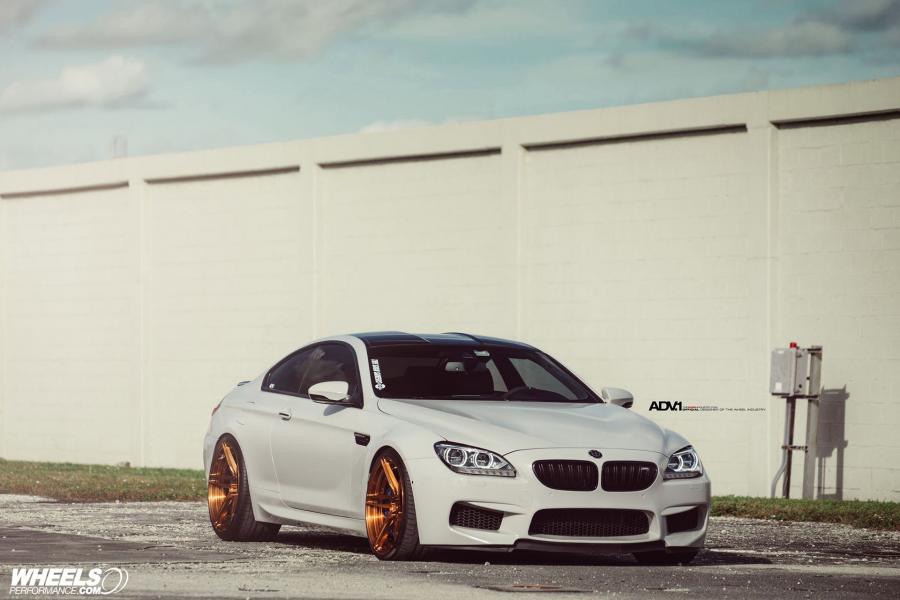 BMW M6 Alpine White by Wheels Performance on ADV.1 Wheels (ADV05R MV.2 DIRECTIONAL CS) '2016